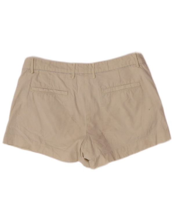 Gap Womens Low Waist Chino Shorts UK 6 XS W28 Beige Cotton