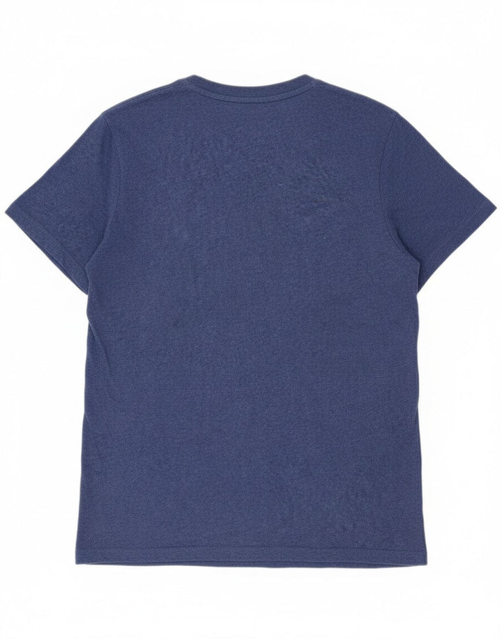 Superdry Mens T-Shirt Top XL Blue Cotton