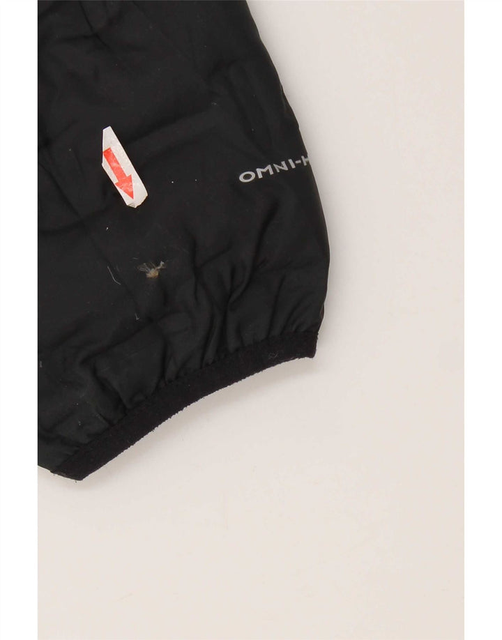 Columbia Mens Hooded Padded Jacket UK 40 Large Black Polyester
