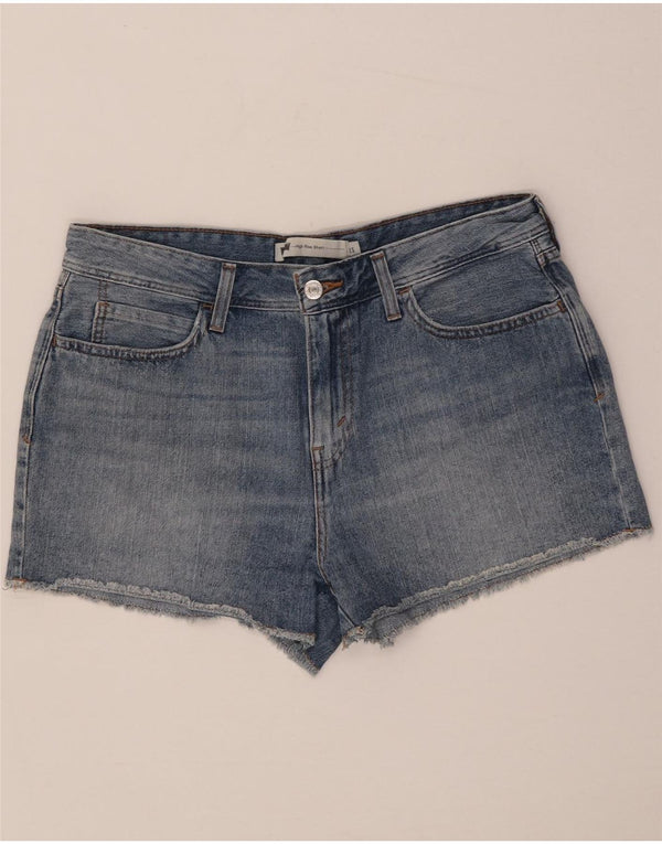 Levi's Womens Denim Shorts W32 Large Blue Cotton