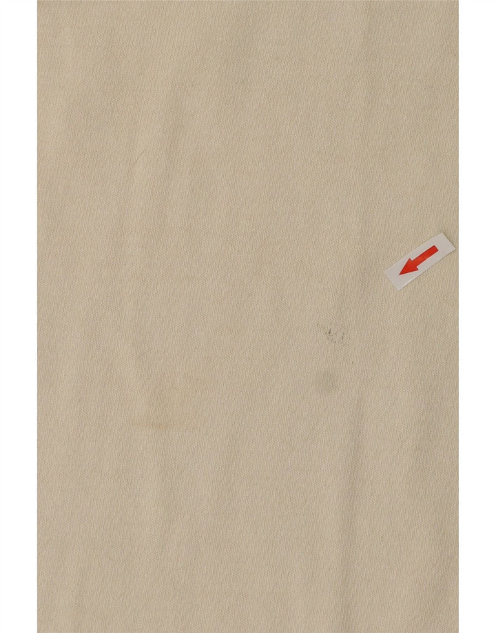 ADIDAS Mens Polo Shirt 2XL White Cotton