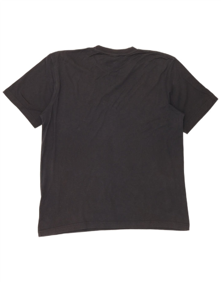 NIKE Mens Graphic T-Shirt Top UK 45/47 XL Black Cotton