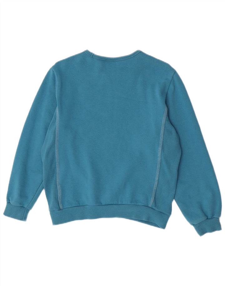 Lotto Boys Graphic Sweatshirt Jumper 13-14 Years Blue Cotton