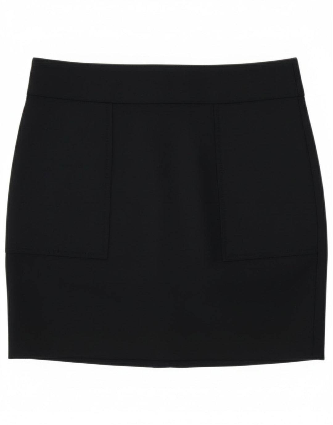 Zara Womens Mini Skirt XS W24  Navy Blue Cotton