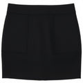 Zara Womens Mini Skirt XS W24  Navy Blue Cotton