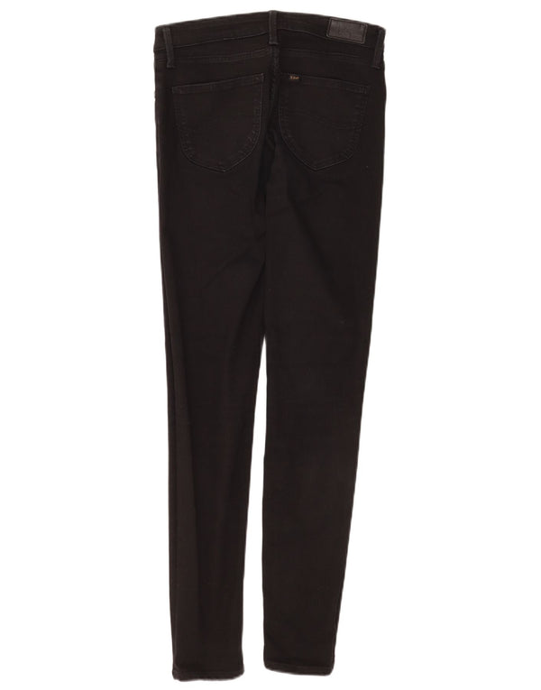 Lee Womens Scarlett Skinny Jeans W28 L33 Black Cotton
