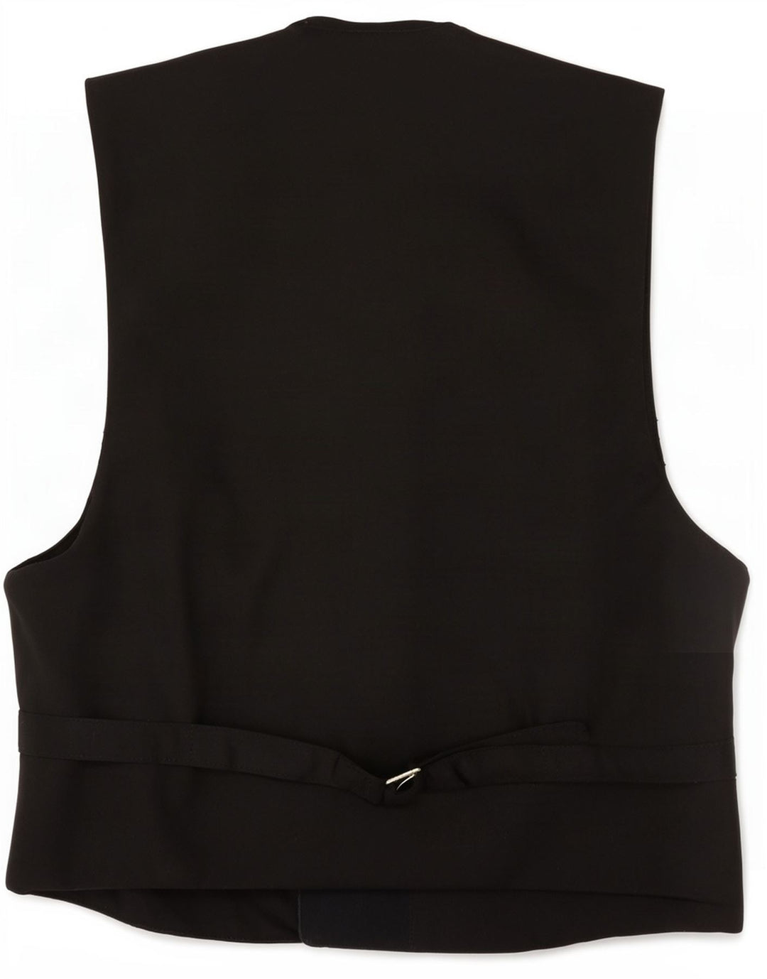 Vintage Womens Waistcoat EU 44 XL Black
