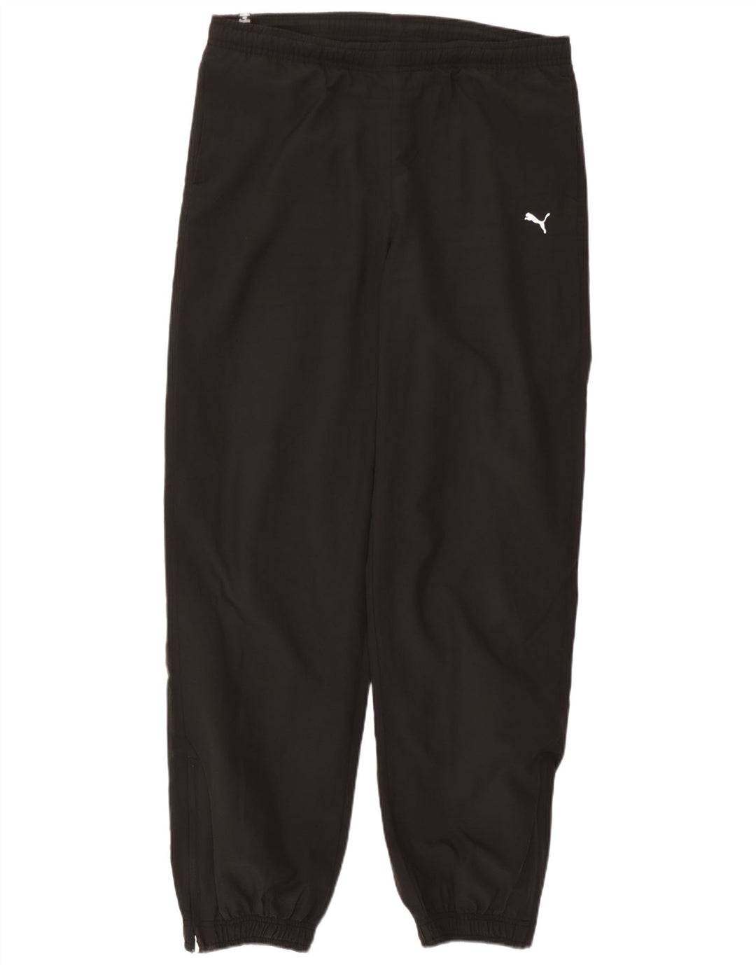 Puma Boys Tracksuit Trousers Joggers 15-16 Years Black Polyester