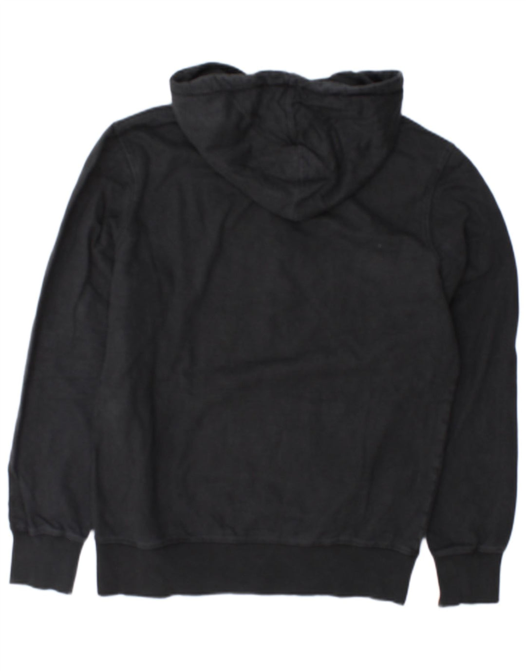Diadora Mens Graphic Hoodie Jumper Medium Grey Cotton