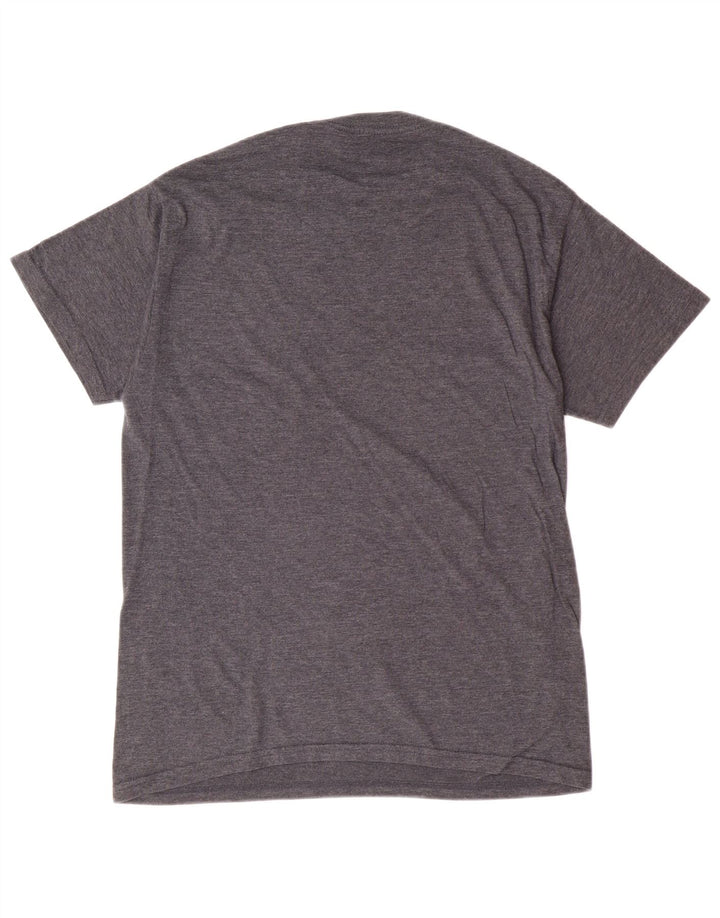 BILLABONG Mens Graphic T-Shirt Top Medium Grey Cotton