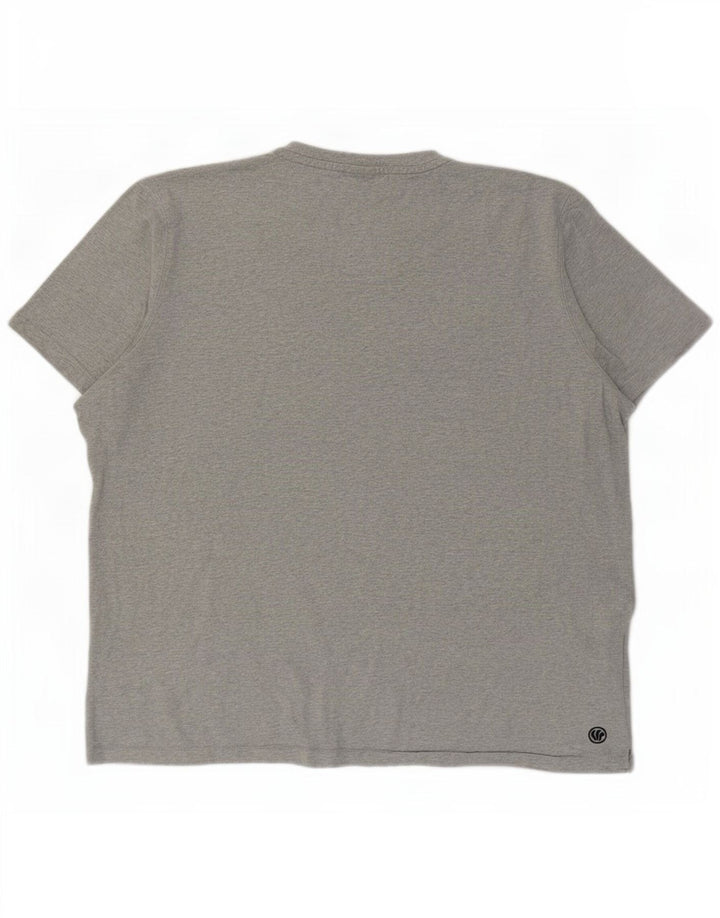 Fat Face Mens Graphic T-Shirt Top 2XL Grey Flecked Cotton