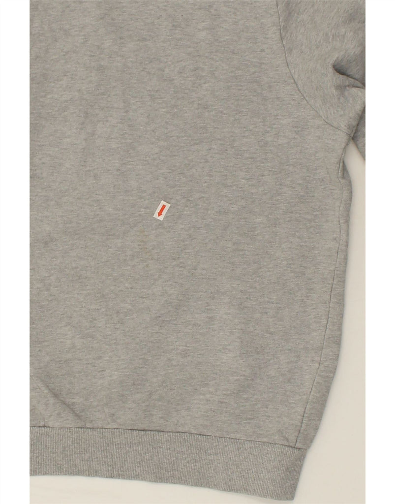 FILA Mens Graphic Sweatshirt Jumper IT 52 Large Grey Cotton | Vintage Fila | Thrift | Second-Hand Fila | Used Clothing | Messina Hembry 