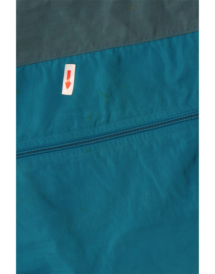 Lotto Mens Tracksuit Top Jacket XL Blue Colourblock Polyamide