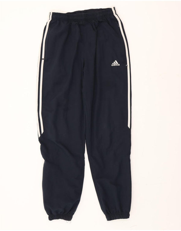 Adidas Mens Tracksuit Trousers Joggers Medium  Navy Blue Polyester
