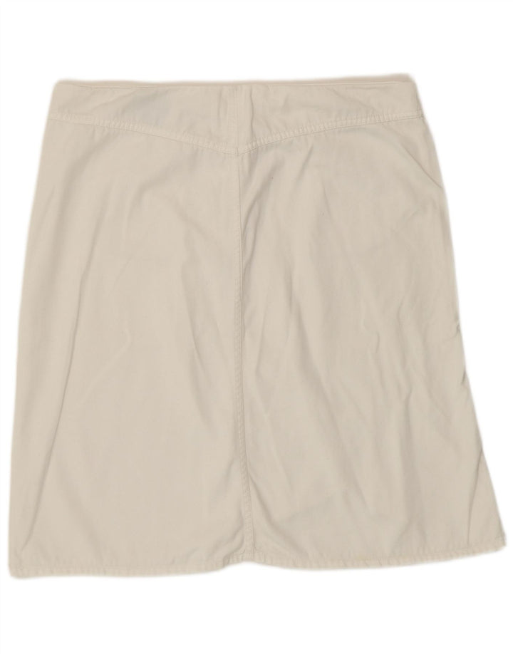 Diesel Womens Denim Skirt W31 Medium White Cotton