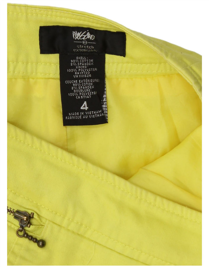 Mossimo Womens Pencil Skirt US 4 Small W27  Yellow Cotton