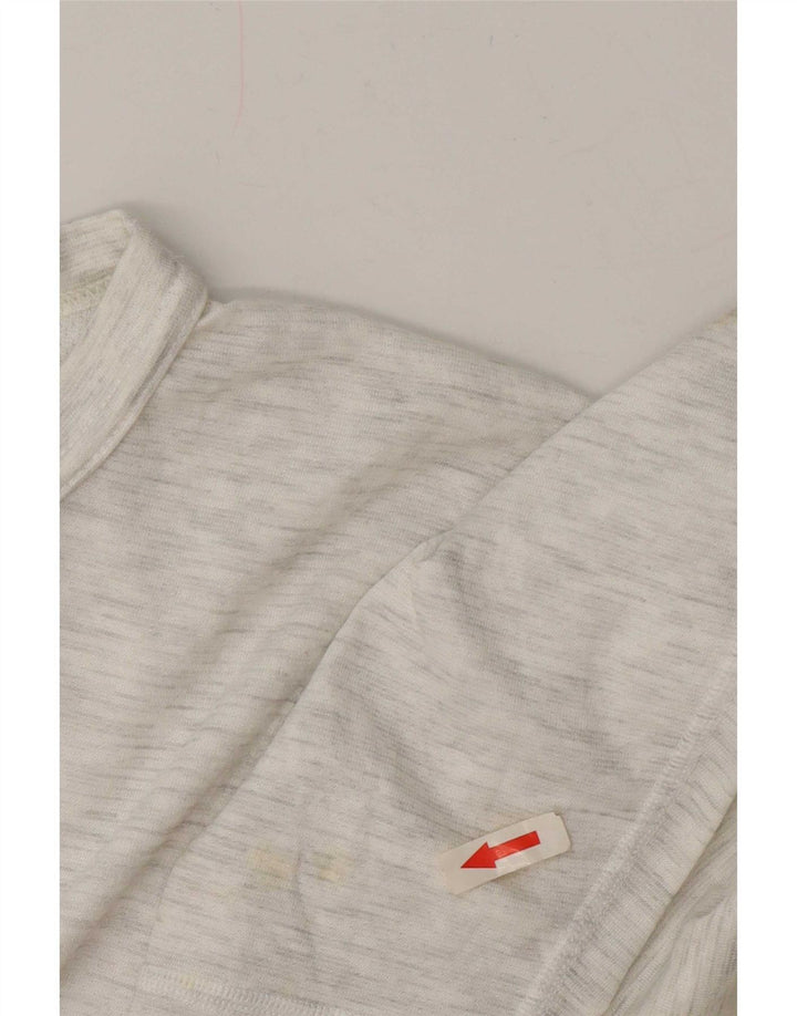 Patagonia Mens Top Long Sleeve Large Grey Flecked Polyester
