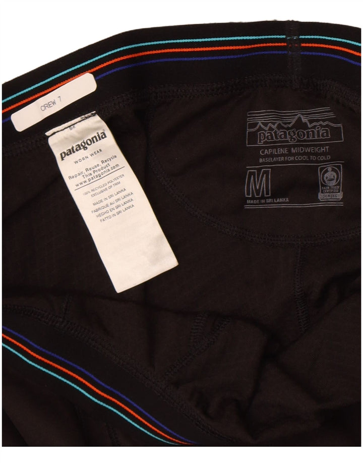 Patagonia Mens Tracksuit Trousers Medium  Black Polyester