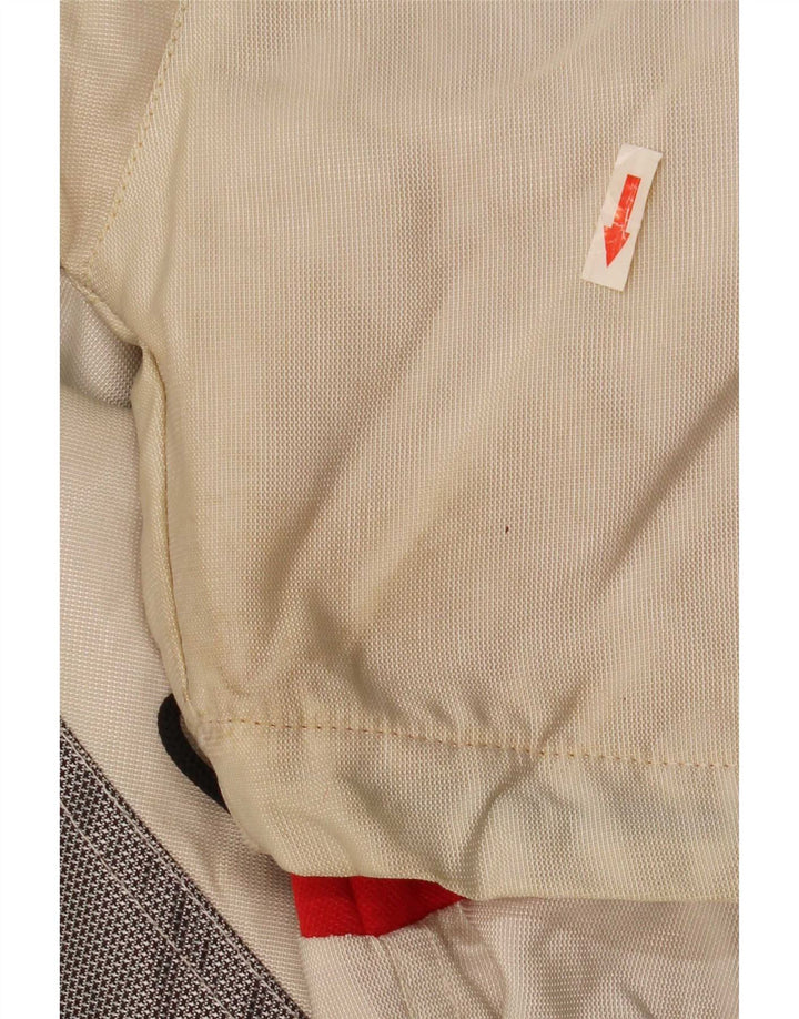 Colmar Womens Hooded Ski Jumpsuit IT 46 Large White Colourblock