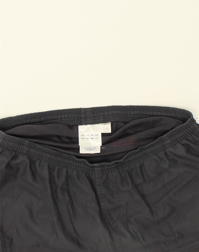 ADIDAS Mens Sport Shorts UK 34 Small  Black Polyester | Vintage Adidas | Thrift | Second-Hand Adidas | Used Clothing | Messina Hembry 