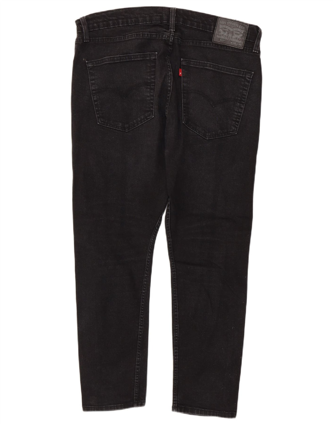 Levi's Mens 512 Slim Tapered Jeans W36 L30 Black Cotton