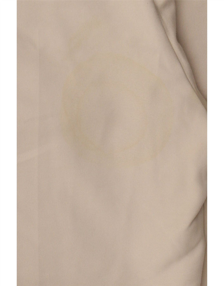 Zara Womens Tapered Chino Trousers Medium W28 L27 Beige