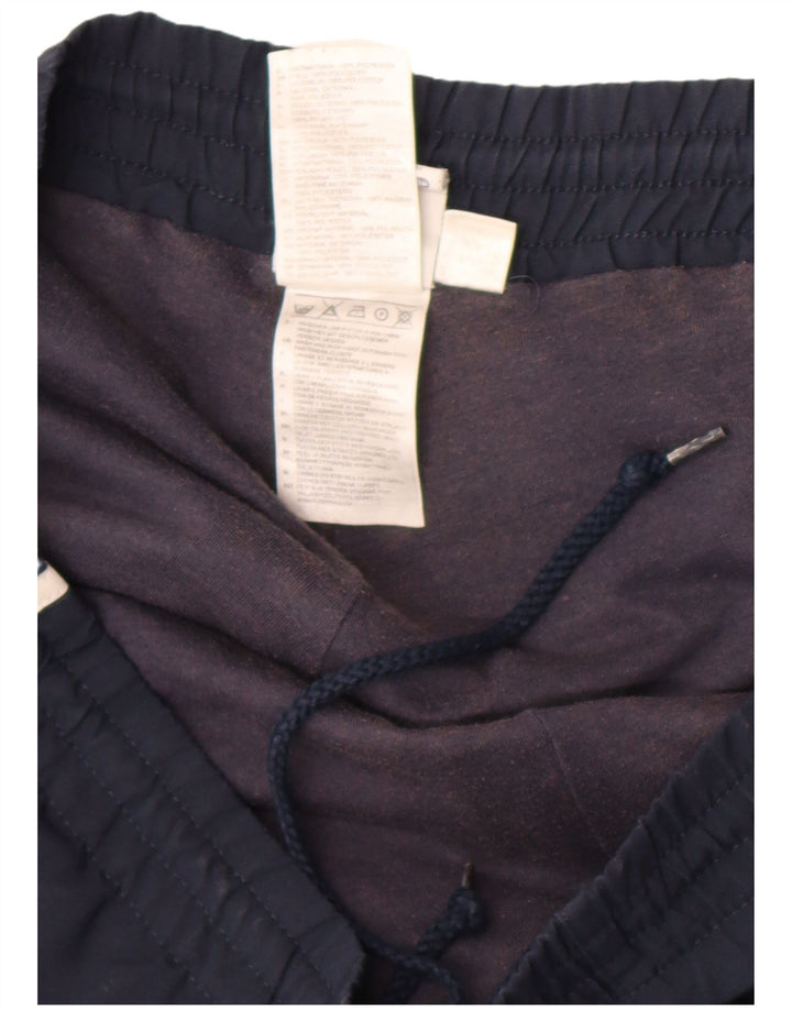 Adidas Mens Tracksuit Trousers Medium Navy Blue Polyester