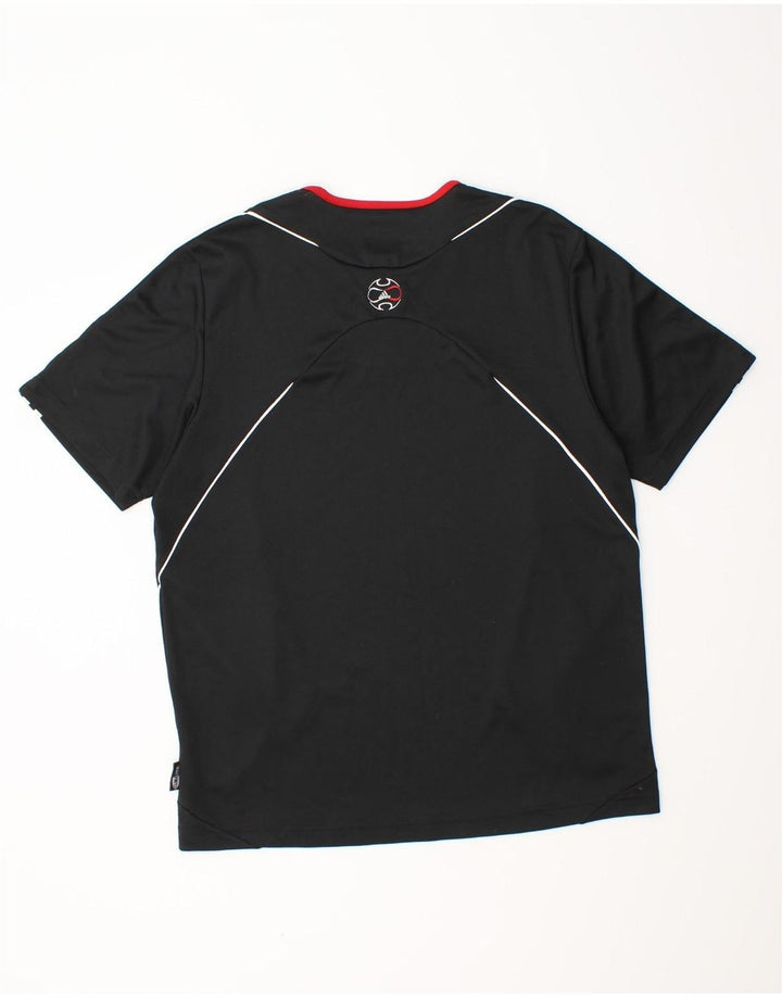 ADIDAS Mens Clima 365 T-Shirt Top Medium Black Polyester