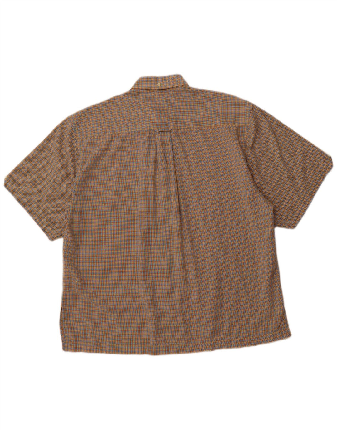 BEN SHERMAN Mens Short Sleeve Shirt Large Multicoloured Check