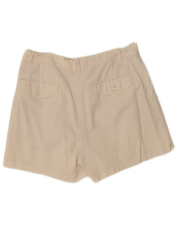 Sergio Tacchini Mens Chino Shorts IT 46 Small W28  White