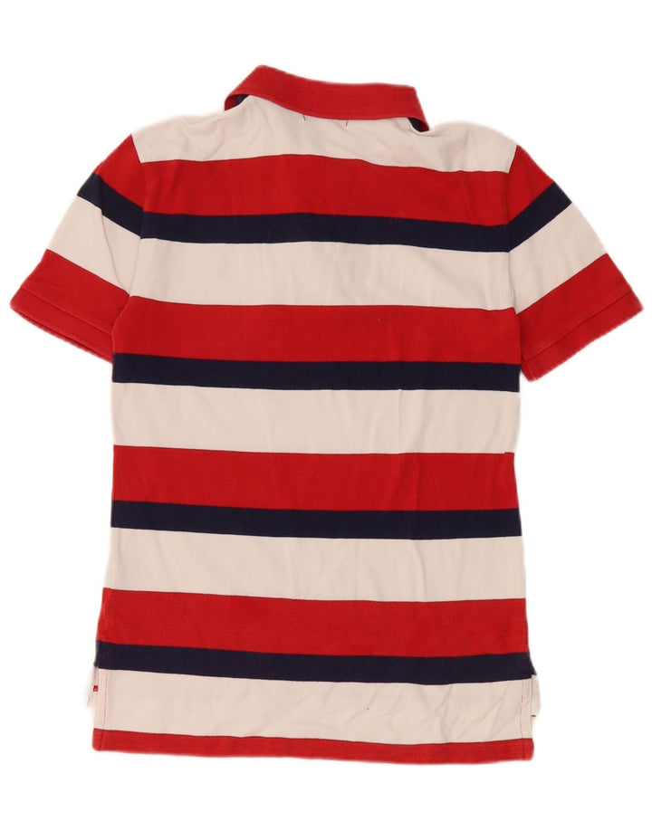 POLO RALPH LAUREN Boys Polo Shirt 10-11 Years Medium Multicoloured Striped
