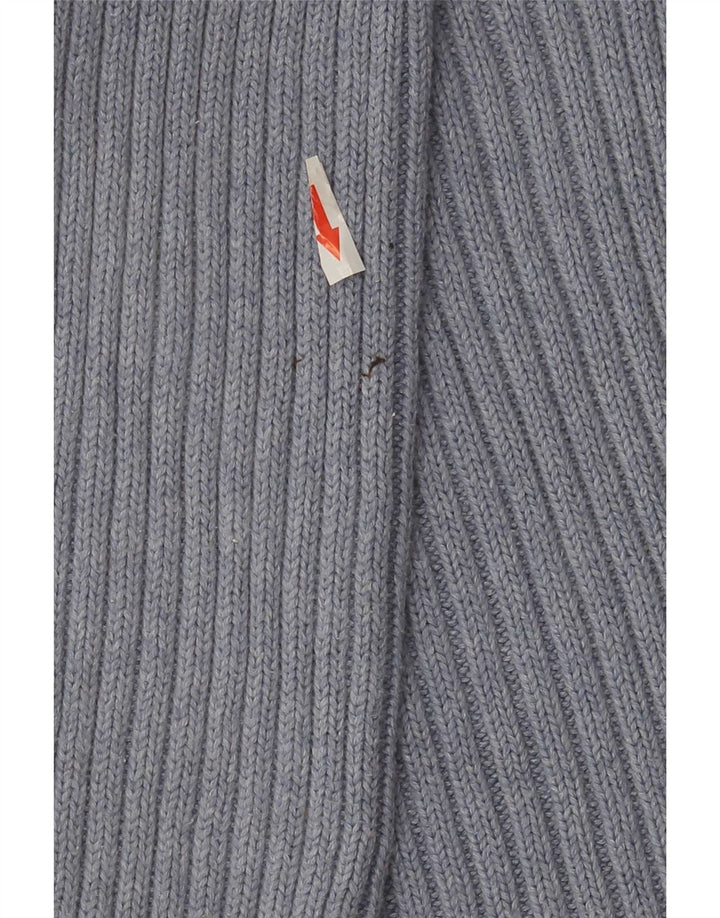 Marks & Spencer Mens Crew Neck Jumper Sweater Medium Blue Cotton