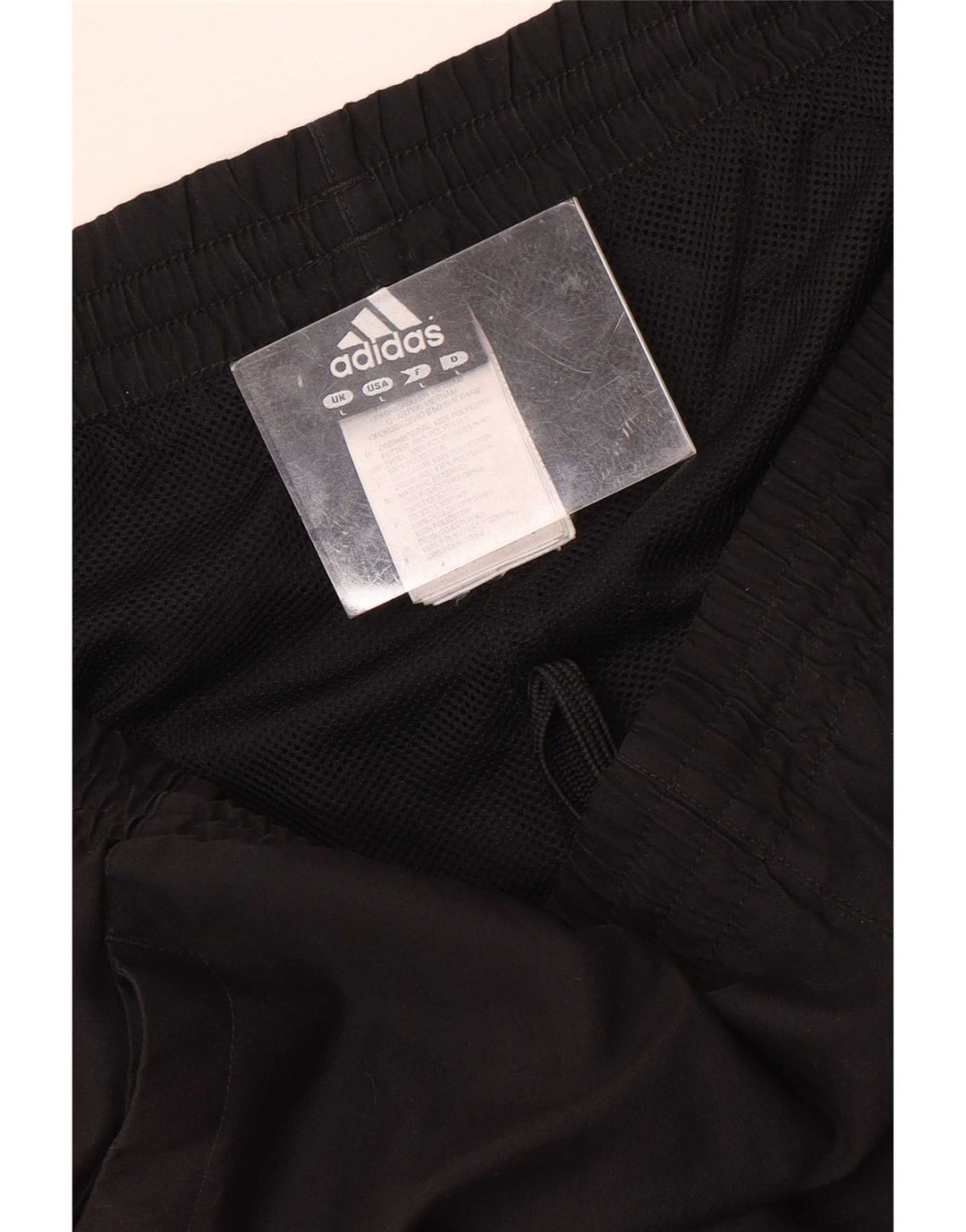 Adidas Mens Sport Shorts Large Black Polyester