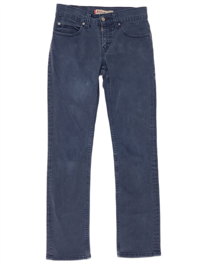 LEVI'S Womens 511 Slim Jeans W29 L32 Blue