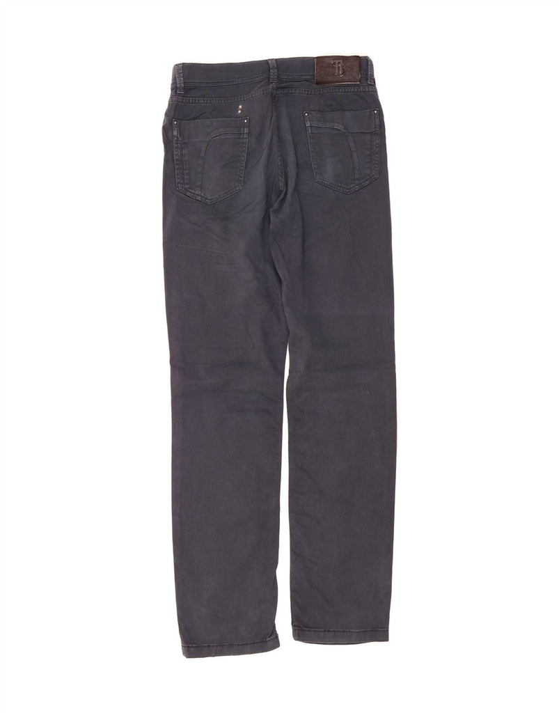 TRUSSARDI Mens Straight Jeans W32 L32  Navy Blue Cotton Vintage Trussardi and Second-Hand Trussardi from Messina Hembry 