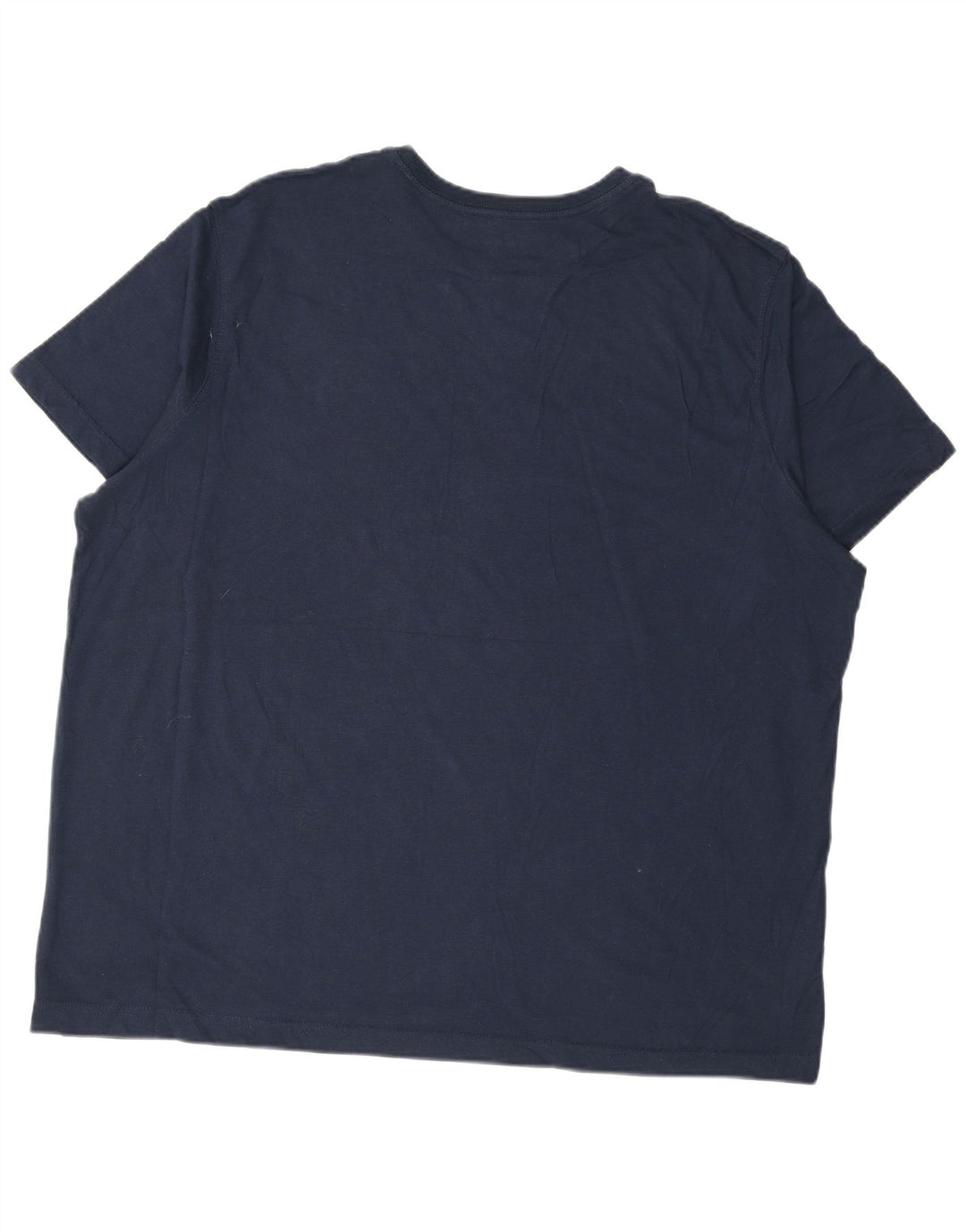 Eddie Bauer Mens T-Shirt Top 2XL Navy Blue Cotton
