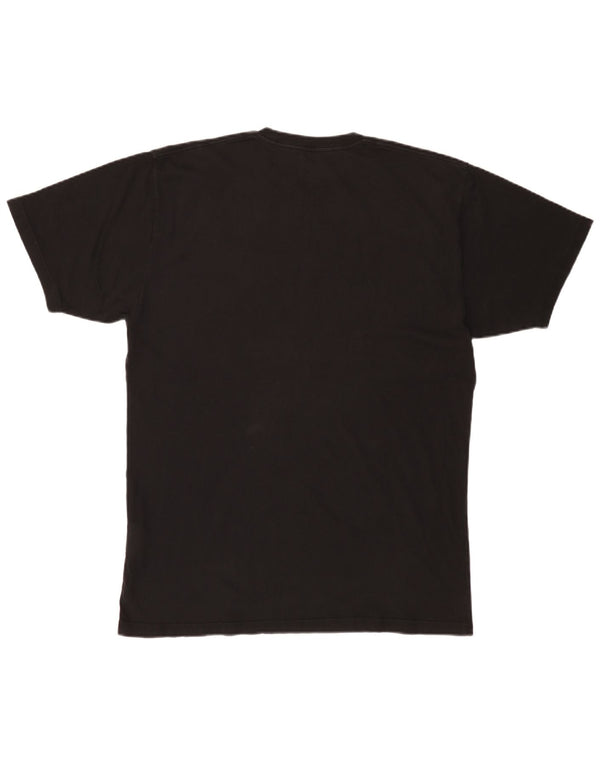 Vans Mens Classic Fit Graphic T-Shirt Top Large Black Cotton