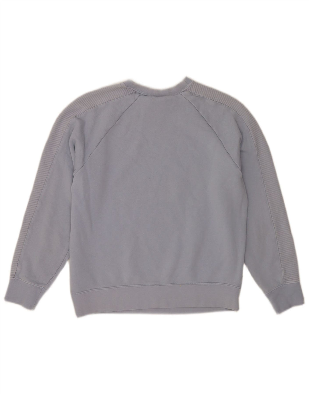 Adidas Womens Graphic Sweatshirt Jumper UK 10 Small Blue Cotton