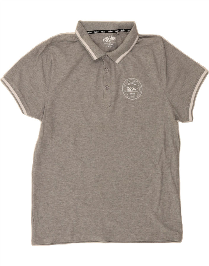MOSSIMO Womens Polo Shirt UK 18 XL Grey Cotton Vintage Mossimo and Second-Hand Mossimo from Messina Hembry 
