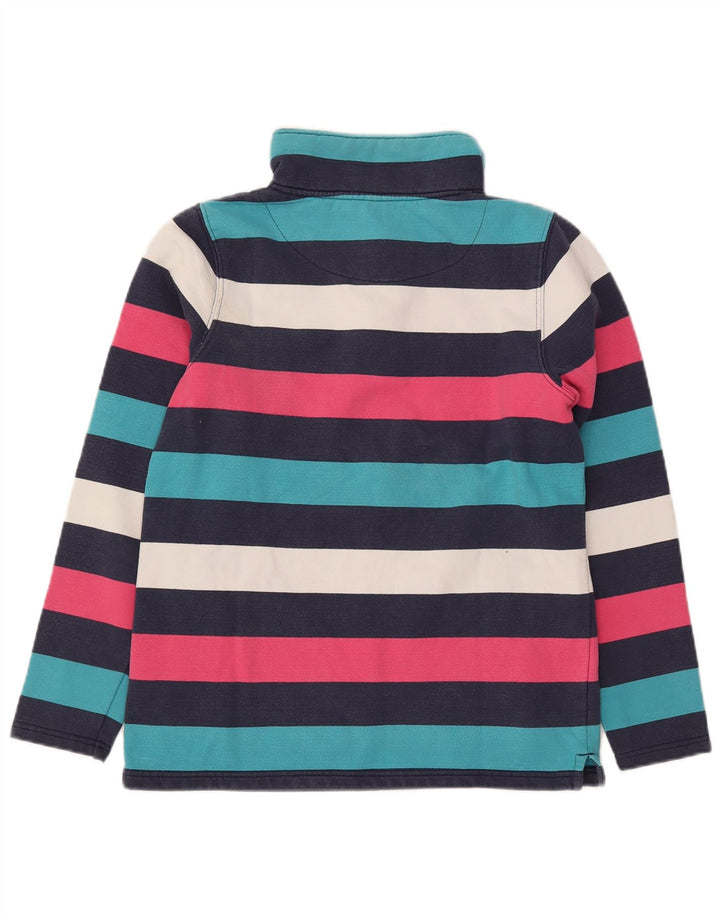 ANIMAL Womens Sweatshirt Jumper UK 10 Small Multicoloured Striped