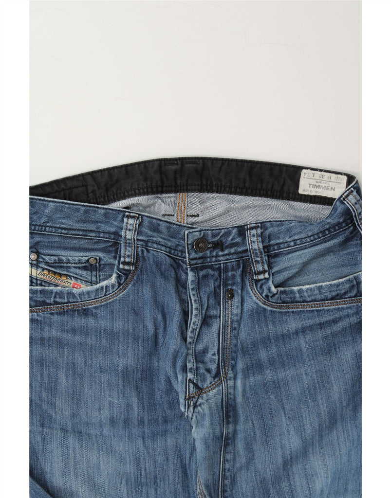 DIESEL Mens Timmen Straight Jeans W31 L34 Blue Cotton Vintage Diesel and Second-Hand Diesel from Messina Hembry 