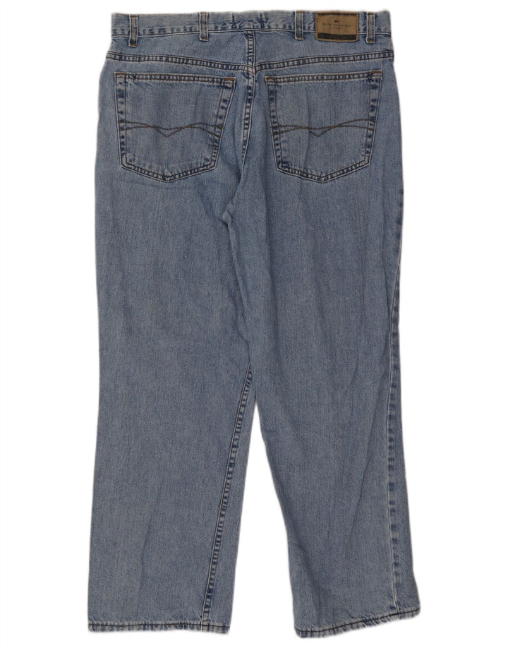 Marks & Spencer Mens Straight Jeans W38 L29 Blue Cotton