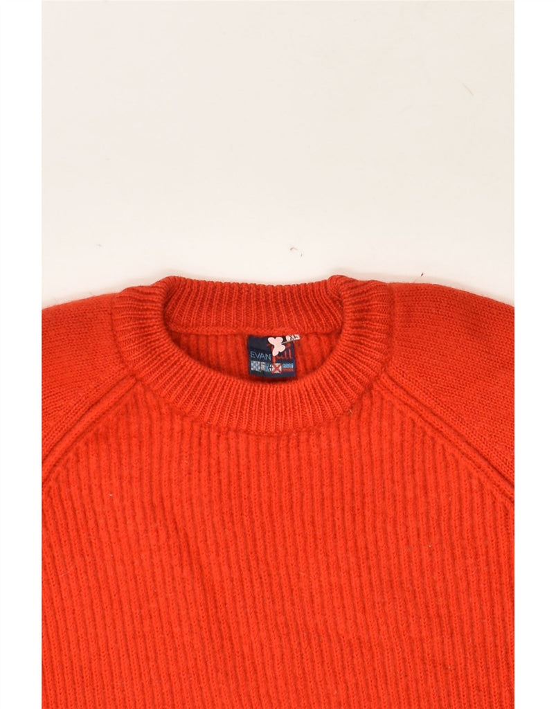 VINTAGE Womens Crew Neck Jumper Sweater UK 18 XL Red Wool | Vintage Vintage | Thrift | Second-Hand Vintage | Used Clothing | Messina Hembry 