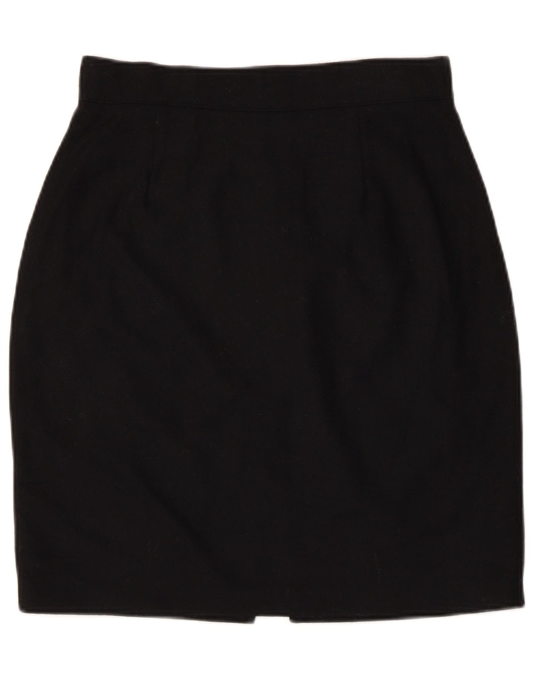 Benetton Womens Pencil Skirt IT 44 Medium W28 Black Acetate
