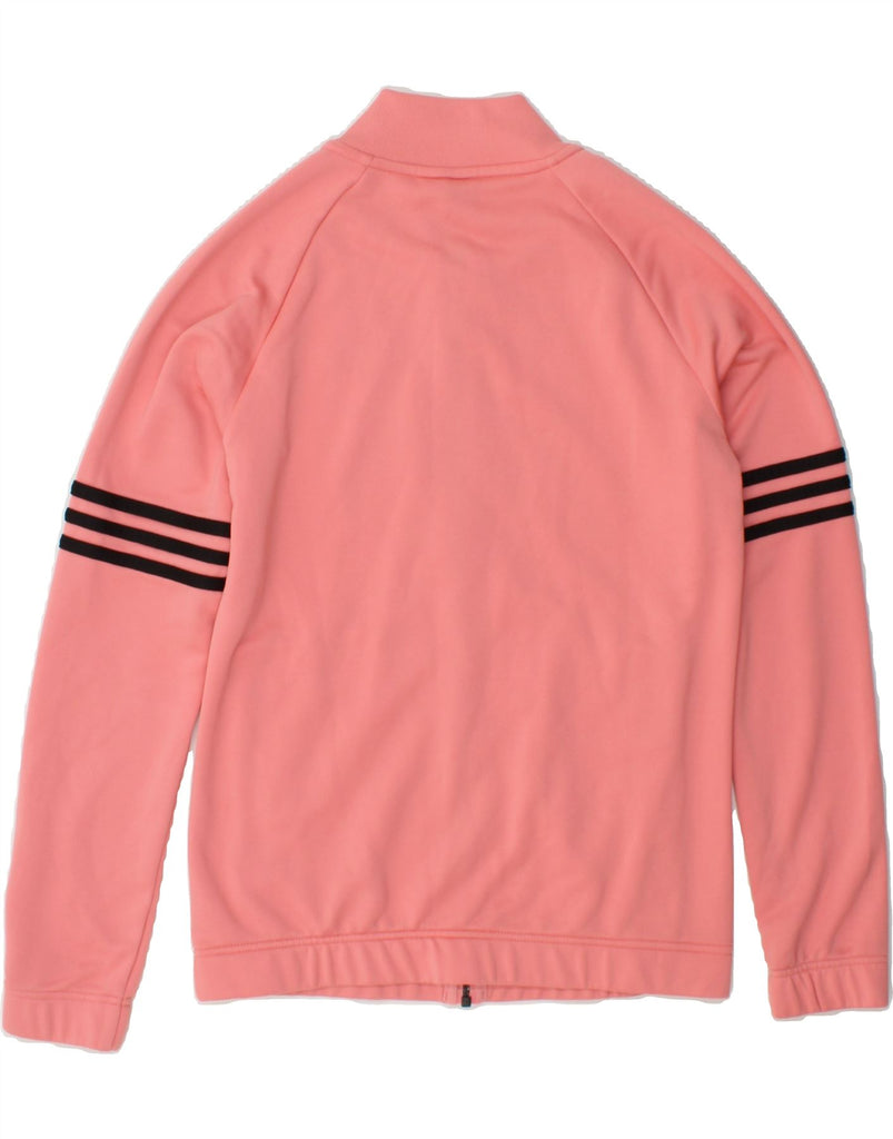 ADIDAS Womens Tracksuit Top Jacket UK 14 Medium Pink Vintage Adidas and Second-Hand Adidas from Messina Hembry 