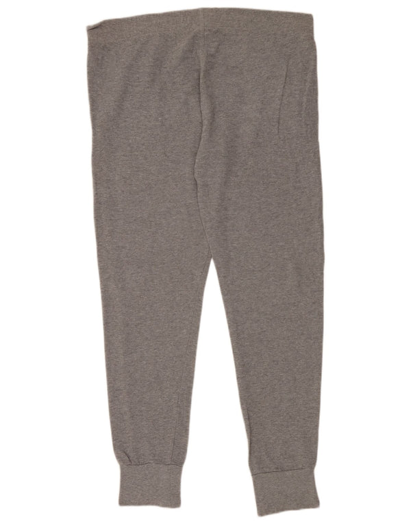 Kappa Mens Graphic Tracksuit Trousers Joggers 2XL Grey Flecked Cotton