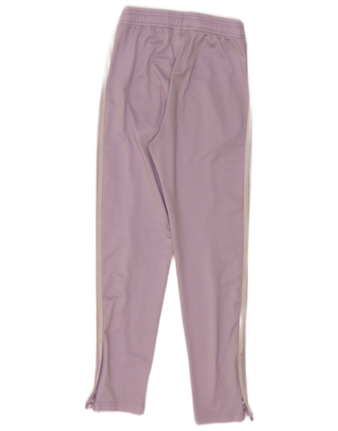 ADIDAS Girls Tracksuit Trousers 11-12 Years Purple Polyester