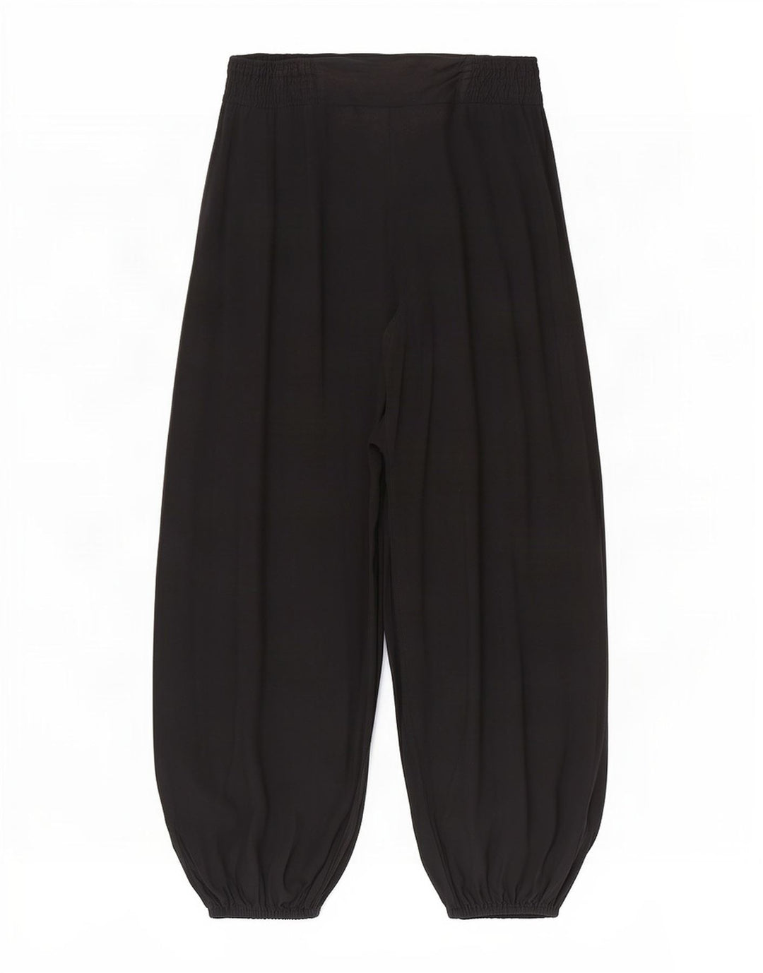 Marks & Spencer Womens Harem Trousers Medium W28 L26 Black Viscose