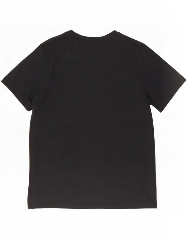 Nike Mens Dri Fit Graphic T-Shirt Top Large Black Polyester