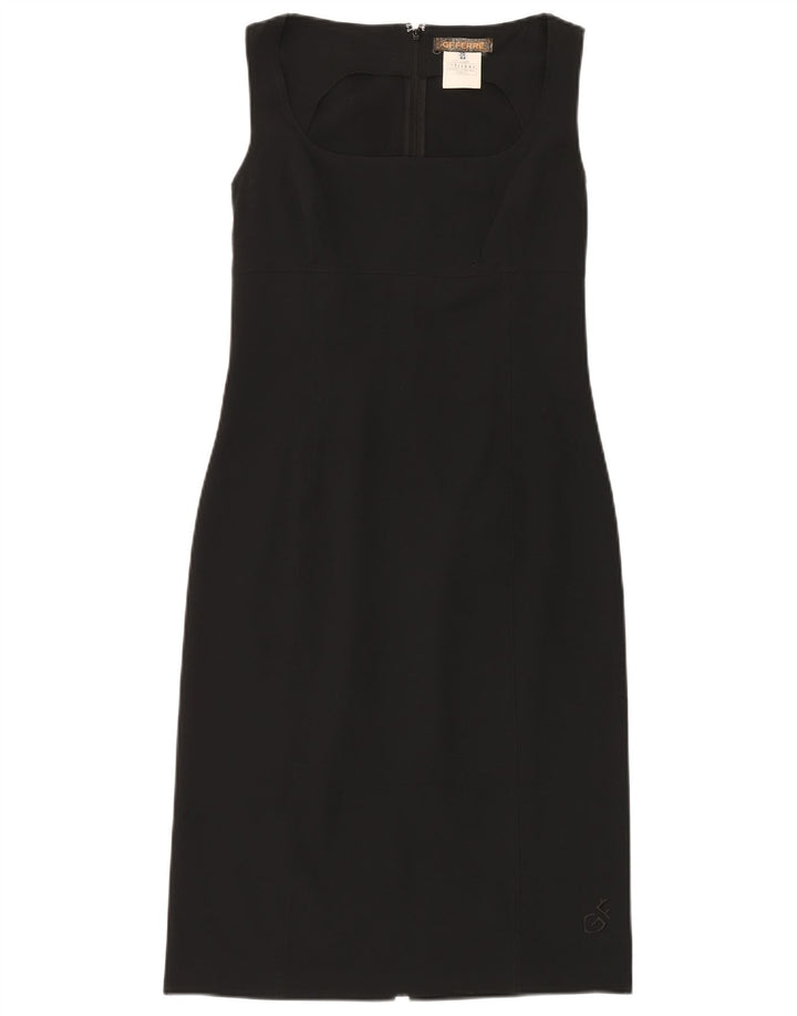 GF Ferre Womens Sleeveless Sheath Dress IT 44 Medium Black Polyester